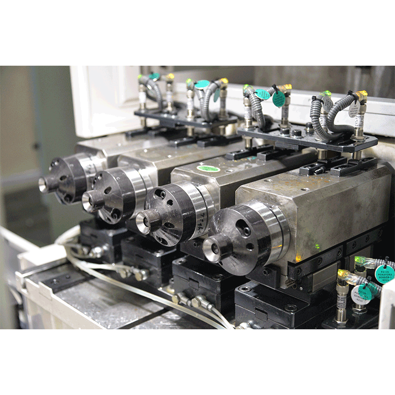 Counter-rotation-spindles